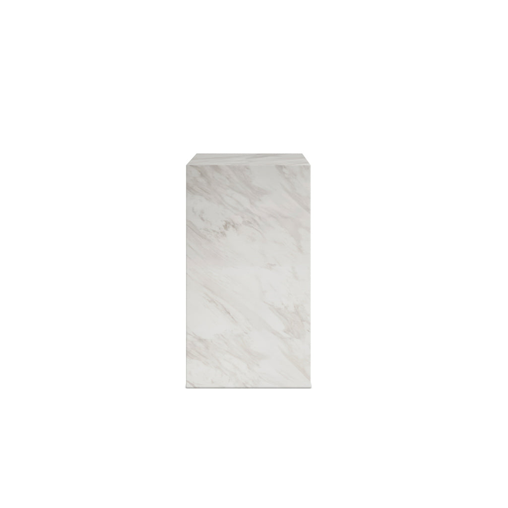 Sur White Marble Column | Small